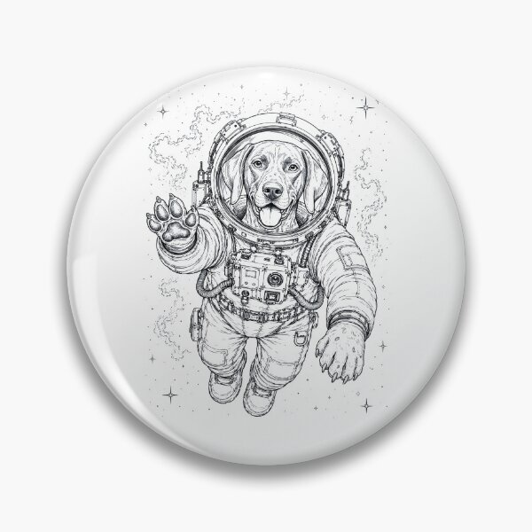 Item preview, Vintage German Shorthaired Pointer Astronaut Dog Dad Mom Lover designed and sold by TerryConnells.