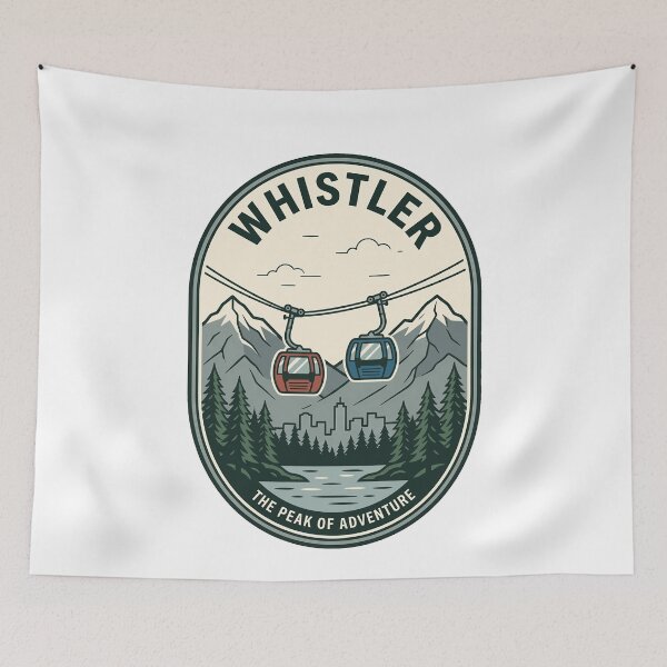 Item preview, Whistler Peak of Adventure Vintage Mountain Gondola designed and sold by k3rstman1.