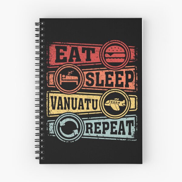 Item preview, Eat Sleep Vanuatu Repeat designed and sold by GabbyKash.