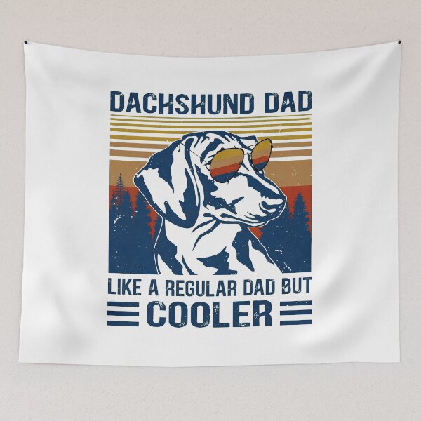 Item preview, Dachshund Dad Like A Regular Dad But Cooler designed and sold by SoyLamderma.