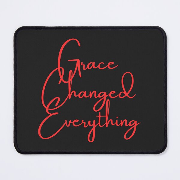 Item preview, Grace Changed Everything – Christian Typography Sticker and Apparel Design designed and sold by photoart1854.