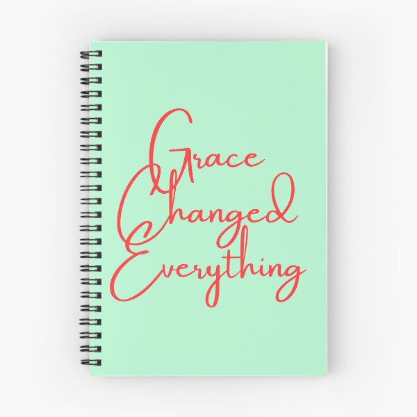 Item preview, Grace Changed Everything – Christian Typography Sticker and Apparel Design designed and sold by photoart1854.