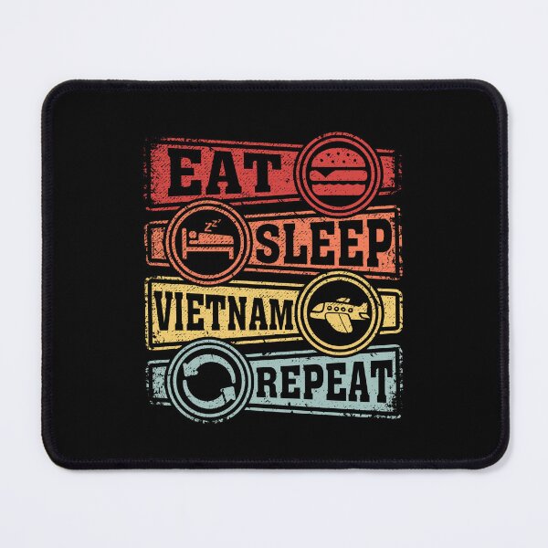Item preview, Eat Sleep Vietnam Repeat designed and sold by GabbyKash.