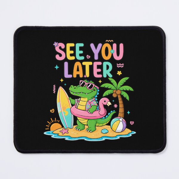 Item preview, See You Later Teacher Summer Alligator Last Day of School designed and sold by cass-vale-lab.