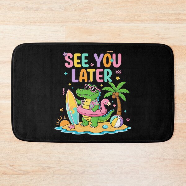 Item preview, See You Later Teacher Summer Alligator Last Day of School designed and sold by cass-vale-lab.