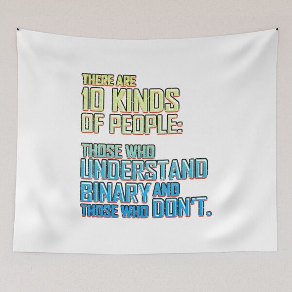Item preview, 10 KINDS OF PEOPLE BINARY designed and sold by NearestAnytime.