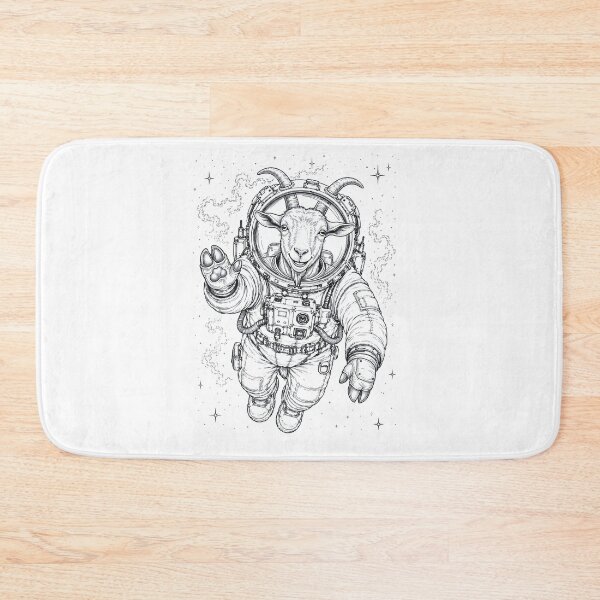 Item preview, Vintage Goat Astronaut Animal Lover designed and sold by TerryConnells.