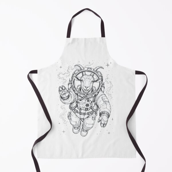 Item preview, Vintage Goat Astronaut Animal Lover designed and sold by TerryConnells.