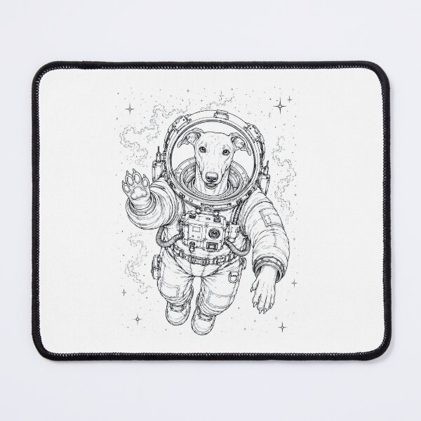 Item preview, Vintage Greyhound Astronaut Dog Dad Mom Lover designed and sold by TerryConnells.
