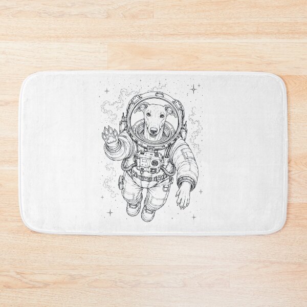 Item preview, Vintage Greyhound Astronaut Dog Dad Mom Lover designed and sold by TerryConnells.