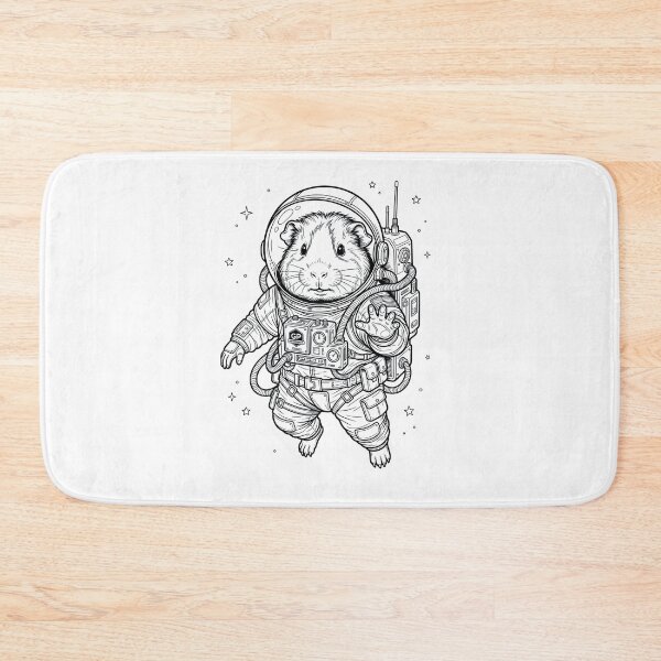 Item preview, Vintage Guinea Pig Astronaut Animal Lover designed and sold by TerryConnells.