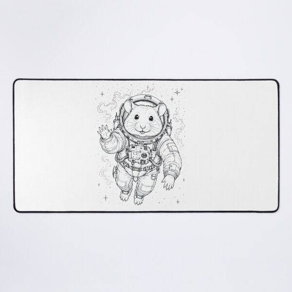 Item preview, Vintage Hamster Astronaut Animal Lover designed and sold by TerryConnells.