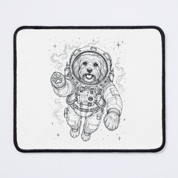 Item preview, Vintage Havanese Astronaut Dog Dad Mom Lover designed and sold by TerryConnells.