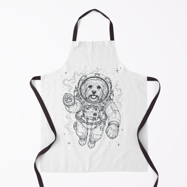 Item preview, Vintage Havanese Astronaut Dog Dad Mom Lover designed and sold by TerryConnells.