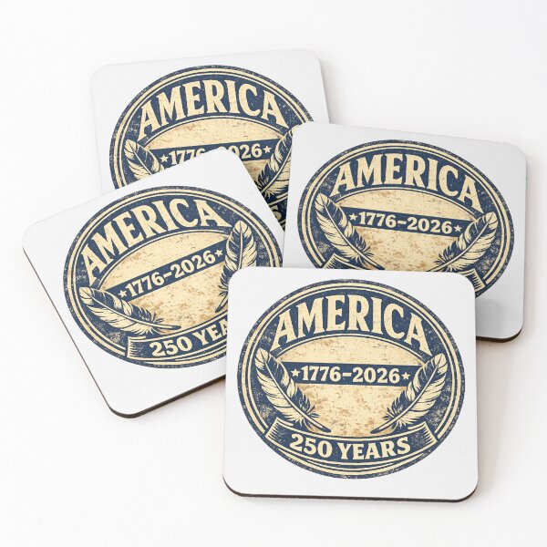 Item preview, America 250 Years Anniversary Patriotic Badge Tee Gift designed and sold by Fanverse Merchandise.