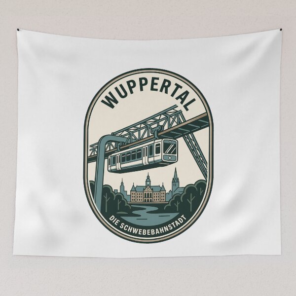 Item preview, Vintage Wuppertal Schwebebahn Suspension Railway Badge designed and sold by k3rstman1.