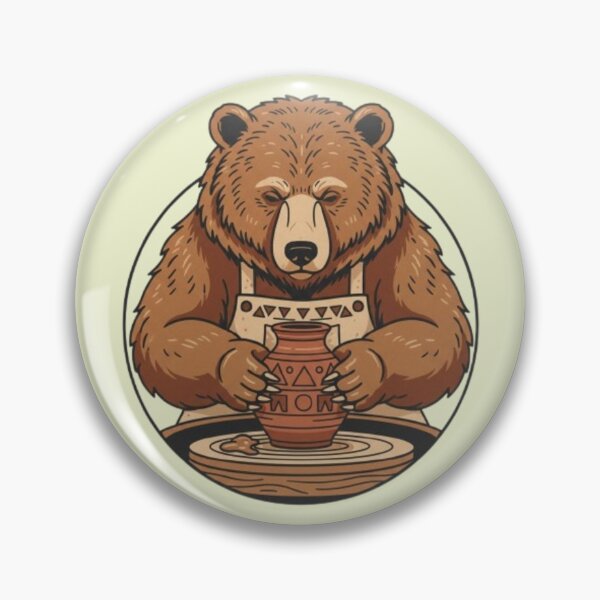 Item preview, Pottery Bear – Creative Clay Wheel Design designed and sold by Dogandesighn.