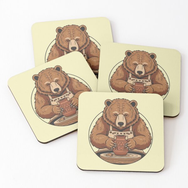 Item preview, Pottery Bear – Creative Clay Wheel Design designed and sold by Dogandesighn.