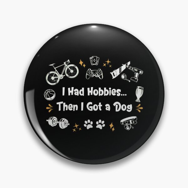 Item preview, I Had Hobbies Then I Got A Dog Tee designed and sold by SoyLamderma.