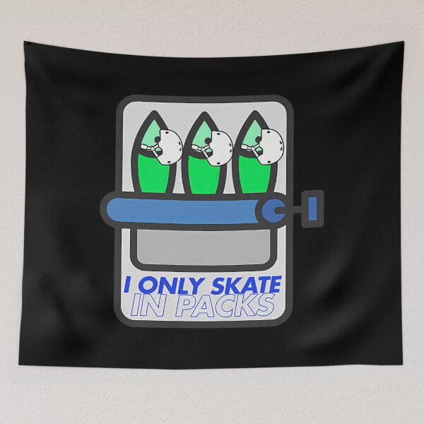 Item preview, I Only Skate In Packs designed and sold by LighouseStudio.