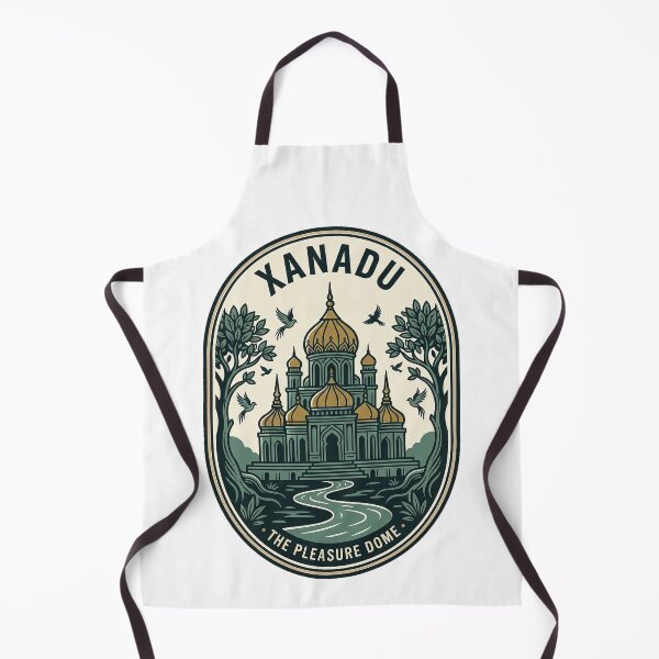 Item preview, Xanadu Pleasure Dome Vintage Palace Illustration designed and sold by k3rstman1.