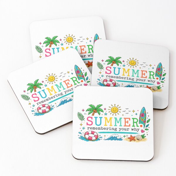 Item preview, Summer Remembering My Why Funny Inspirational Quote designed and sold by cass-vale-lab.