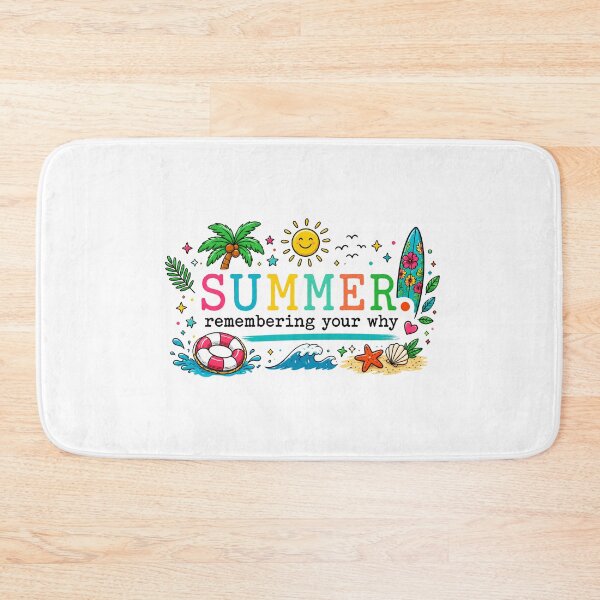 Item preview, Summer Remembering My Why Funny Inspirational Quote designed and sold by cass-vale-lab.