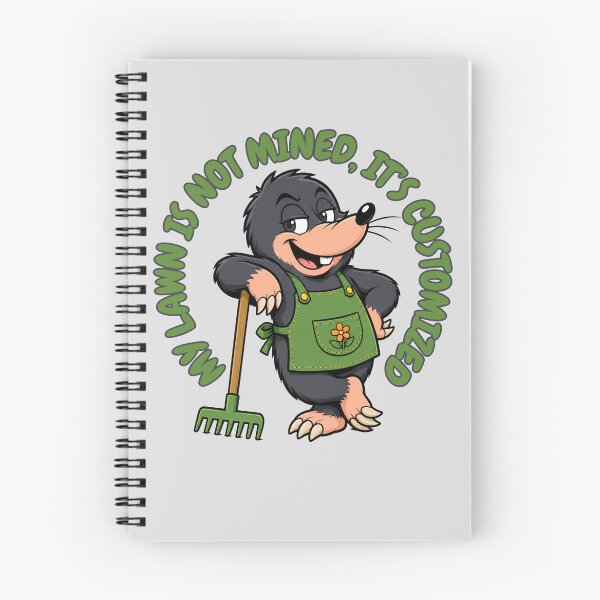 Item preview, My Lawn Is Not Mined, It's Customized. Funny Mole designed and sold by HumanMess.