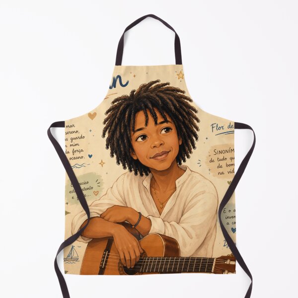 Item preview, Cantor Djavan designed and sold by Traços do Brasil .