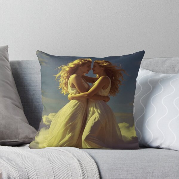 Item preview, Heavenly sisterly love, united in the heart on clouds designed and sold by Kimenta.
