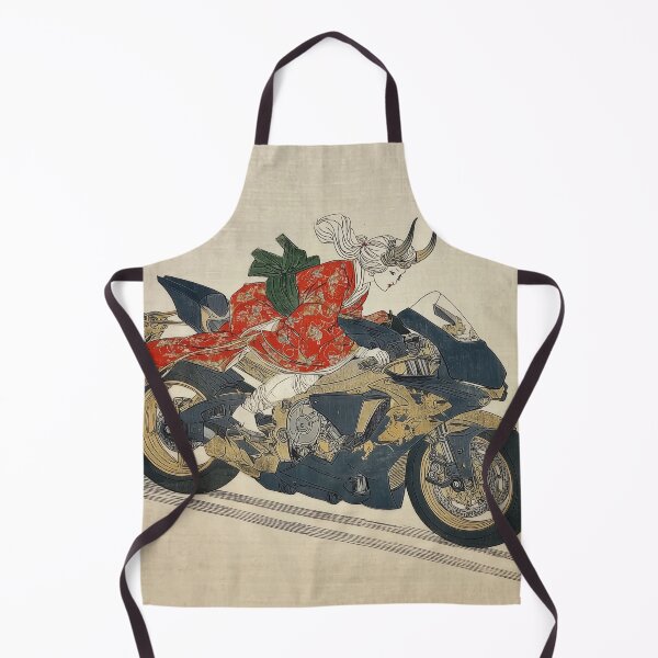 Item preview, Oni Riding a Modern Motorcycle designed and sold by lautir.