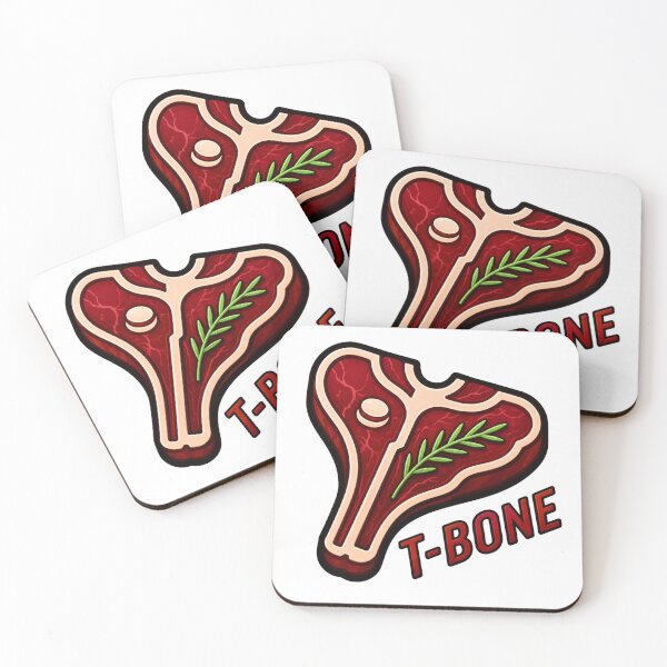 Item preview, T-Bone Steak Butcher Style Logo designed and sold by ziblod.