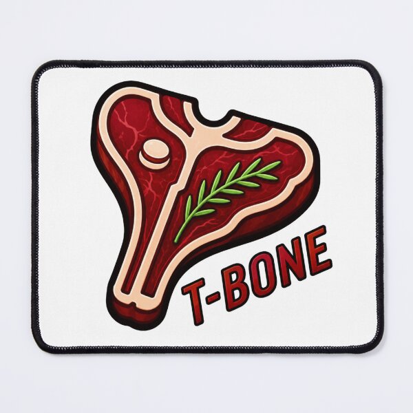 Item preview, T-Bone Steak Butcher Style Logo designed and sold by ziblod.