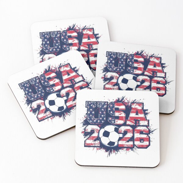Item preview, USA 2026 Soccer Bold Vintage Retro Font designed and sold by PACS0011.