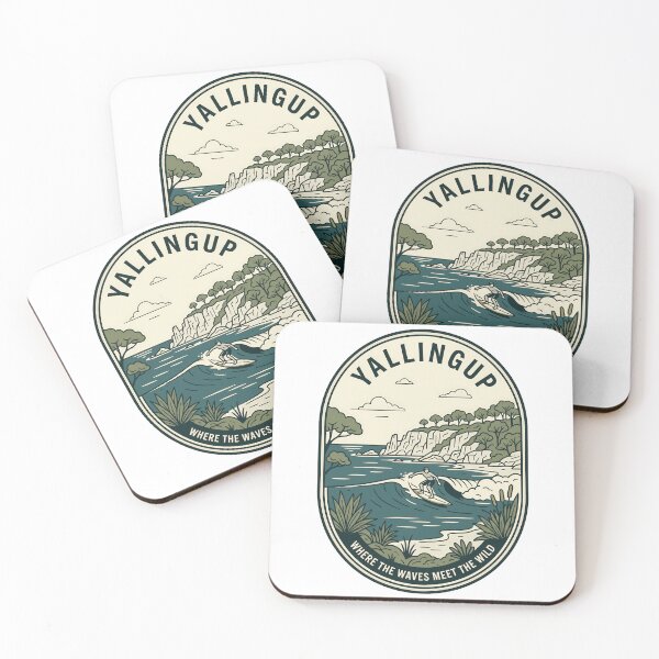 Item preview, Vintage Yallingup Western Australia Surf Badge designed and sold by k3rstman1.