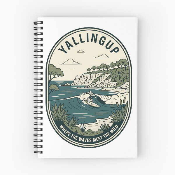 Item preview, Vintage Yallingup Western Australia Surf Badge designed and sold by k3rstman1.