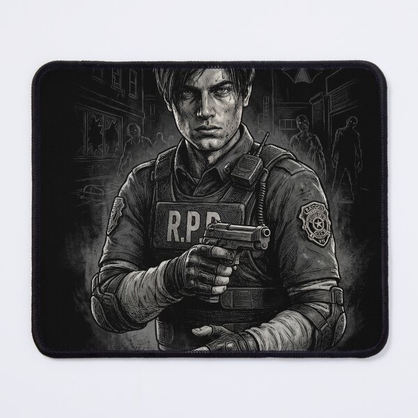 Item preview, Resident Evil Requiem Leon Kennedy DSO Agent Action Hero Design designed and sold by Senpaiwaves.