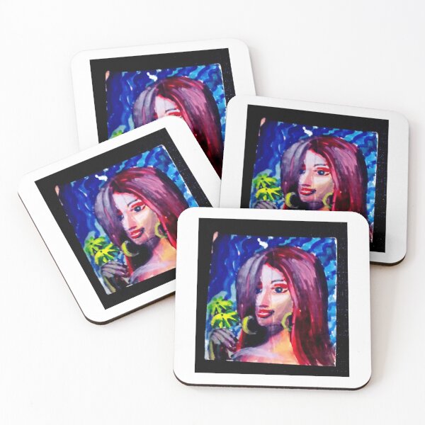 Item preview, Cute Modern art of a beautiful maiden designed and sold by Shukasya-Arts.