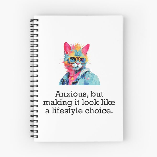 Item preview, Anxious, but making it look like a lifestyle choice. designed and sold by Creative jiffy.