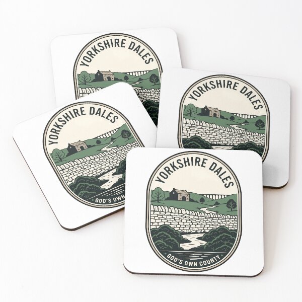 Item preview, Yorkshire Dales God's Own County Vintage Badge designed and sold by k3rstman1.