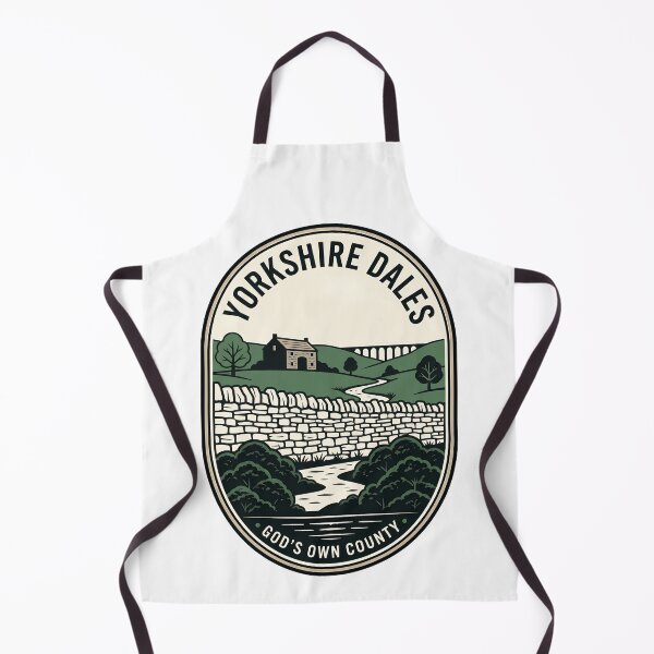 Item preview, Yorkshire Dales God's Own County Vintage Badge designed and sold by k3rstman1.