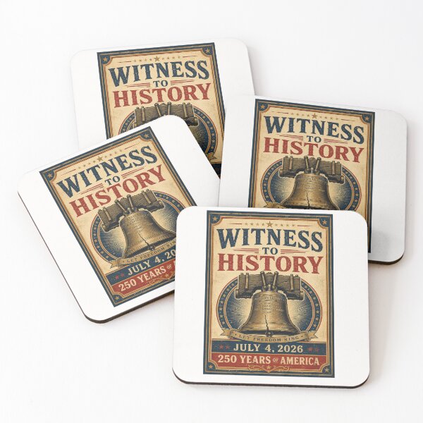 Item preview, Witness to History July 4 2026 America 250 Years Tee designed and sold by Fanverse Merchandise.