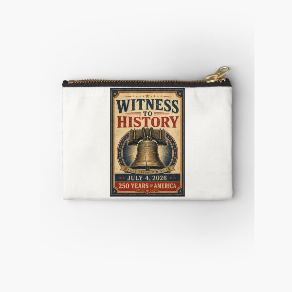 Item preview, Witness to History July 4 2026 America 250 Years Tee designed and sold by Fanverse Merchandise.