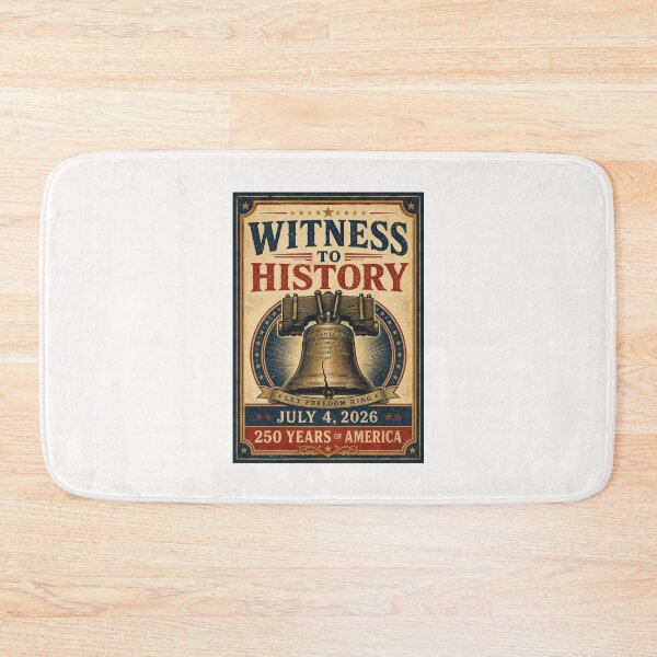 Item preview, Witness to History July 4 2026 America 250 Years Tee designed and sold by Fanverse Merchandise.