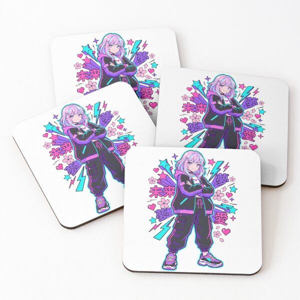 Item preview, Y2K Anime Girl Streetwear Aesthetic designed and sold by Sovira Studio .