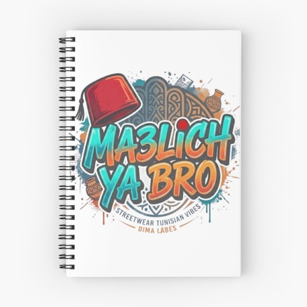 Item preview, Ma3lich Ya Bro - Tunisian Streetwear Style designed and sold by Salma.Store.