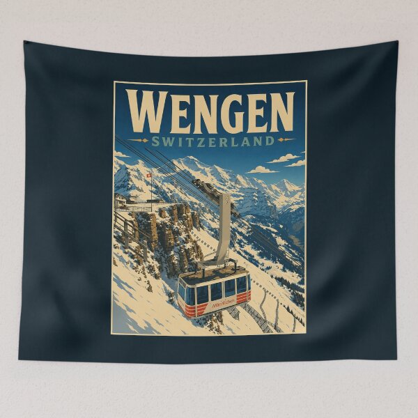 Item preview, Wengen - Switzerland designed and sold by GoodOldVintage.