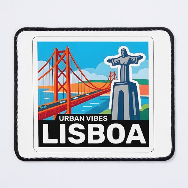 Item preview, Lisbon Portugal Bridge and Christ the King designed and sold by Paulocdias.