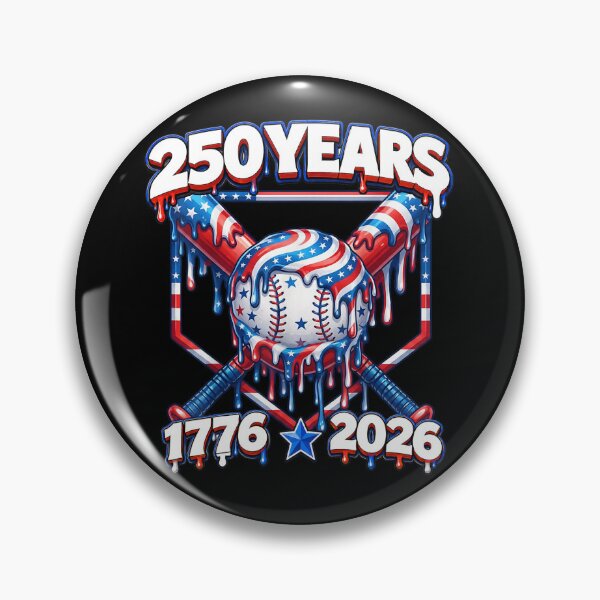 Item preview, Baseball Drip American Flag for Boys Kids Youth 4th of July 250th  designed and sold by cass-vale-lab.