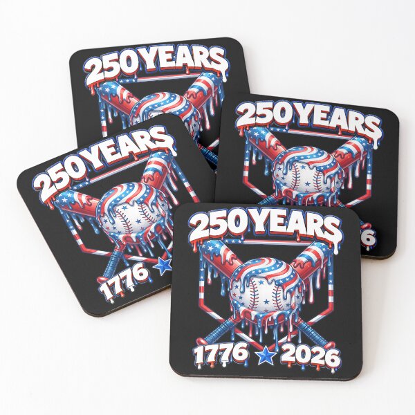 Item preview, Baseball Drip American Flag for Boys Kids Youth 4th of July 250th  designed and sold by cass-vale-lab.